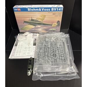 Hobby Boss 1/48 Airplane Kit in Opened Box Blohm & Voss BV141 WWII German